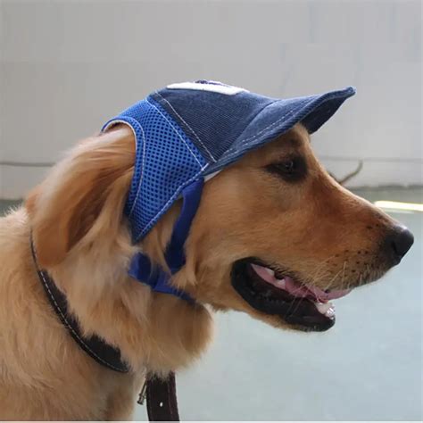 1pc Dog Hat Pet Cap Breathable Dog Baseball Caps Adjustable Pet Dog