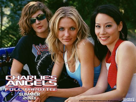 Charlies Angels Full Throttle 2003 Film Starring Drew Barrymore As