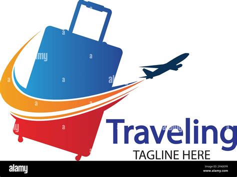 Travel Logo Holidays Tourism Business Trip Company Logo Design Bag