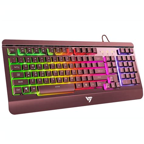 Buy Victsing Gaming Keyboard With All Metal Panel Usb Wired Keyboard