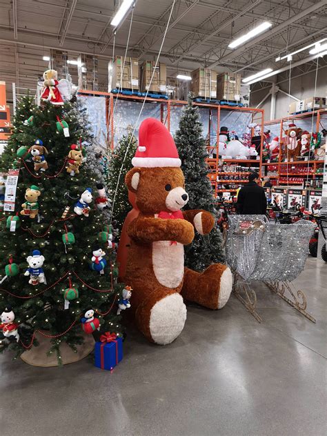 Home depot xmas decorations outdoorsman. It's Halloween day, and Home Depot has its Xmas ...