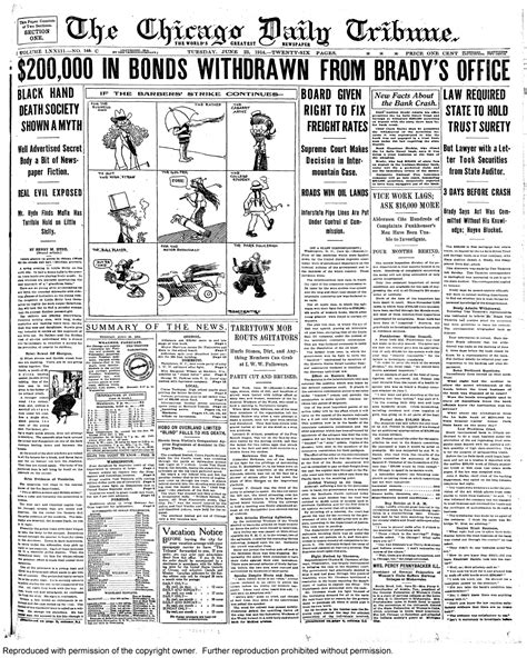 Chicago Tribune - Historical Newspapers | Historical newspaper, Chicago tribune, Tribune