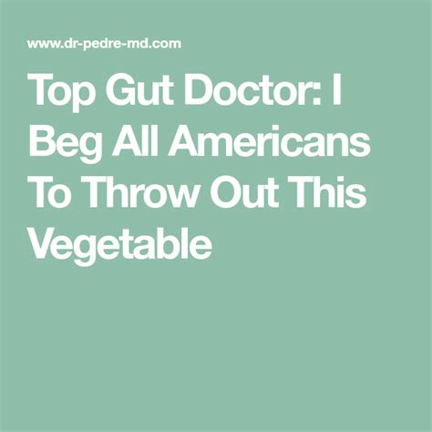 Top Gut Doctor I Beg All Americans To Throw Out This Vegetable Fermented Milk British Journal