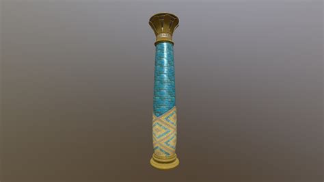 Babylonian Column 3d Model By Soransaad Soran7666 4d2c470
