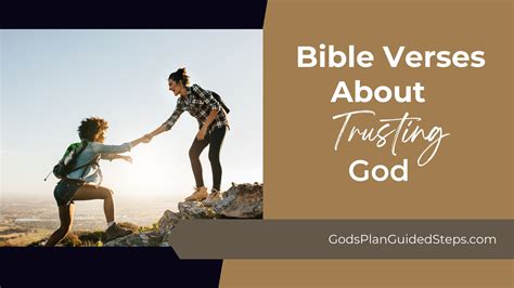 Bible Verses About Trusting God Gods Plan Guided Steps