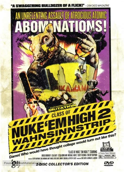 Class Of Nuke Em High Part Ii Subhumanoid Meltdown German Dvd Cover