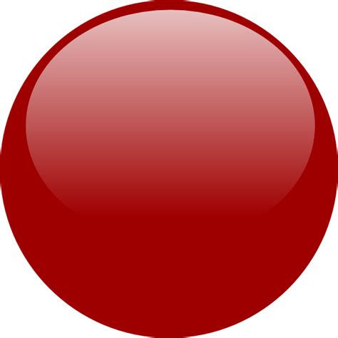 Glossy Dark Red Icon Button Clip Art At Vector Clip Art
