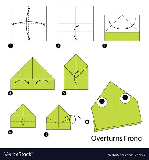 Origami Ideas Origami Frog Instructions Step By Step