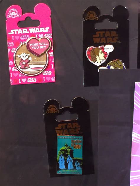 Upcoming Star Wars Trading Pins Preview At Disneyland Chip And Company