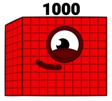 Numberblocks 1000