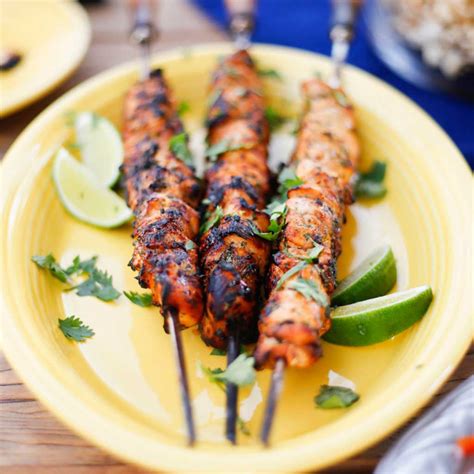 Honey Lime Chicken Skewers Recipe Olivelle The Art Of Flavor