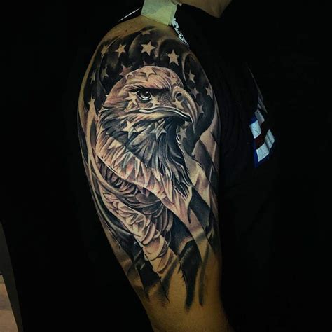 Https://tommynaija.com/tattoo/american Flag Eagle Tattoo Designs