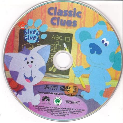 Blue S Clues Classic Clues Dvd Player Box Cover Art Mobygames My Xxx