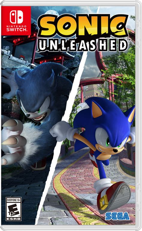 Sonic Unleashed Nintendo Switch Boxart By Goldmetalsonic On Deviantart