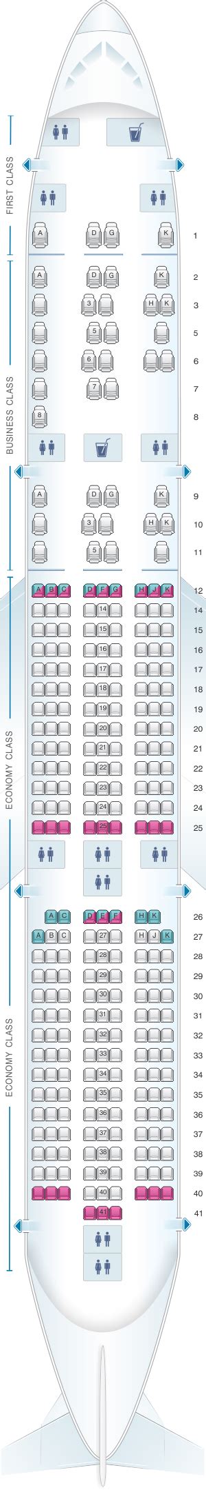 Seat Map Malaysia Airlines Airbus A350 900 Seatmaestro