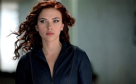 Hd Wallpaper Actress Black Iron Johansson Man Movies Natasha