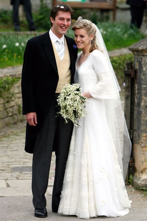 May 2006 Laura Parker Bowles Marries Harry Lopes At The St Cyriacs