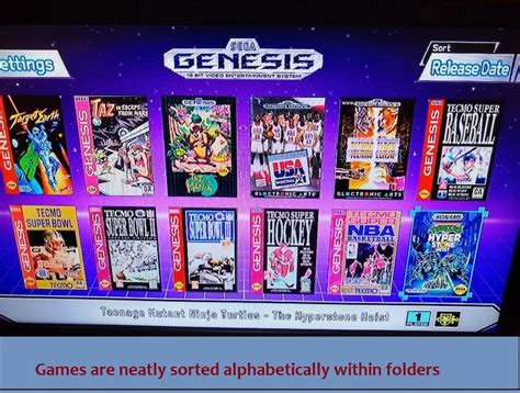 Sega Genesis Mini Modded W 1200 Games New Console Or Etsy