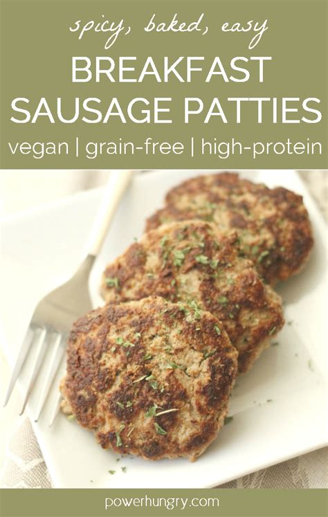 Easy Vegan Breakfast Sausage Patties Artofit