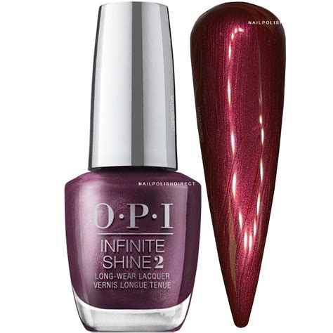 Opi Infinite Shine Dressed To The Wines Shine Bright 2020 Limited