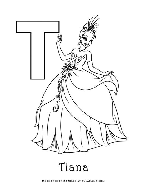 Disney coloring pages pdf alphabet. Free Printable Disney Alphabet Coloring Pages - Tulamama