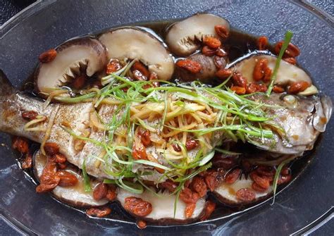 Ternakan ikan kerapu harimau di dalam sangkar terapung merupakan perniagaan yang lebih menguntungkan berbanding dengan spesies ikan laut lain. Ikan Kerapu Stim Musytari di 2020 | Resep, Resep masakan ...