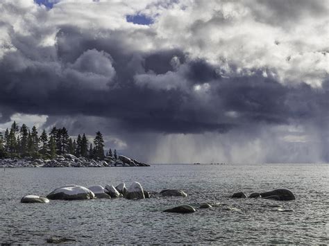Lake Tahoe Storm Photograph By Martin Gollery Fine Art America