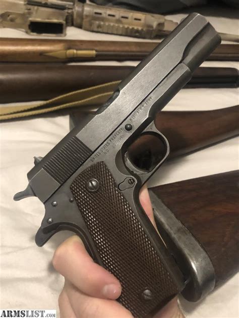 Armslist For Sale Very Fine Ww2 Remington Rand 1911a1 Mfg 1944