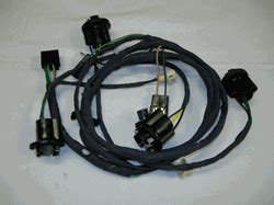 18 circuit customizable chassis harness w/ extra length wires. 1970 - 1972 Nova Rear Body Taillight Wiring Harness, With Under Dash Courtesy Lights