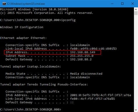 How To Find My Ip Address On Windows 10 Cmd Hot Sex Picture