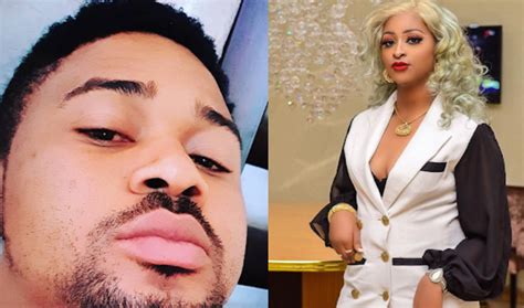 between actors mike godson etinosa and an instagram user