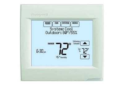You can control the thermostat from anywhere in. Honeywell Wi-Fi Programmable Thermostat - TH8321WF1001