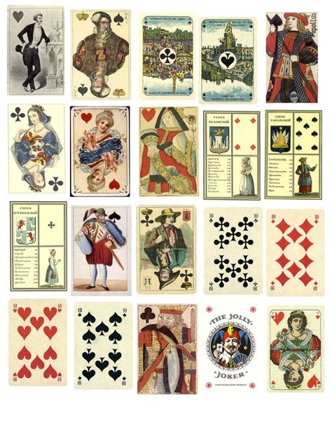 17 Best Images About Ace Vintage Playing Cards On