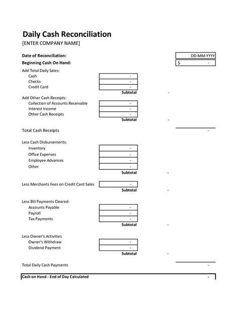 Before you delve into how to balance a cash drawer, you need to learn a little background information about it. end of day cash register report template - Google Search | Report template, Cash register, Book ...