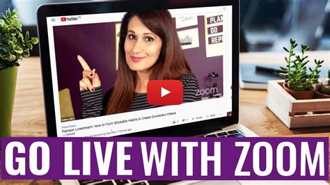 Go Live On Youtube With Zoom Best Video Quality Old Laptop Easy