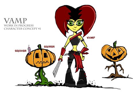rough-character-sketches-of-a-little-vampire-girl-and-her-companion-pumpkin,-umm-err-vampire
