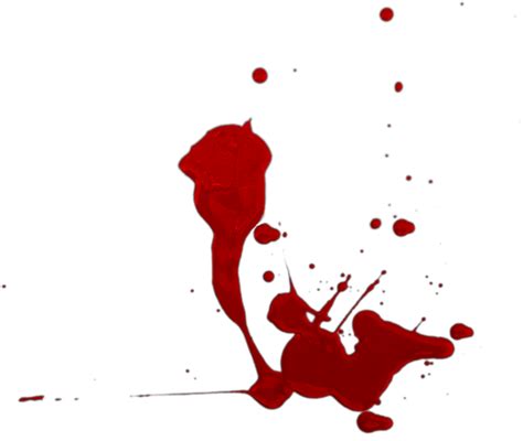 Download Transparent Blood Clipart Blood Splat Transparent Cartoon