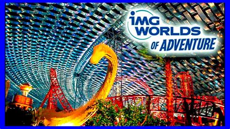 Img Worlds Of Adventure Dubai Youtube