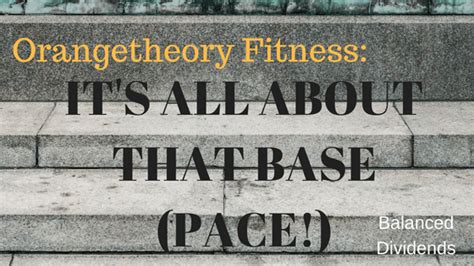 Orangetheory Fitness 5 Minute Mile Benchmark Balanced Dividends