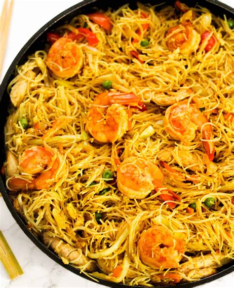 Singapore Rice Noodles Recipe Sims Home Kitchen
