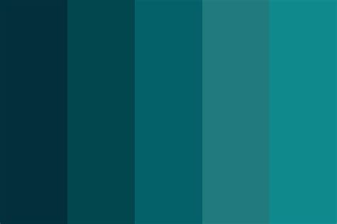 Caroline Pallette Turquoise Color Palette Teal Color Schemes Teal