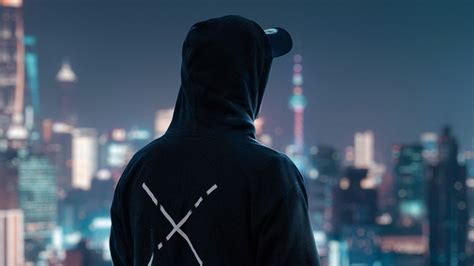 1920x1080 Hoodie Man Looking At City View 4k Laptop Full Hd 1080p Hd 4k Wallpapers Images