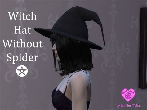 Pin By Koleprice On My Cc Black Witch Hat Witch Hat Sims 4