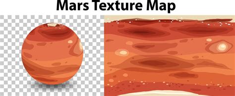 Mars Texture Map Vector Art Icons And Graphics For Free Download