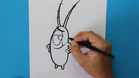 C Mo Dibujar A Plankton De Bob Esponja Paso A Paso Muy F Cil