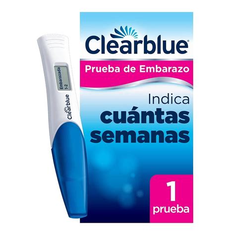 Prueba De Embarazo Clearblue Digital 1 Pza Walmart
