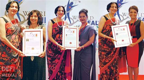 Three Mauritian Women Among The 50 Outstanding Women In Healthcare