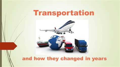 Land Sea Air Transportation Teaching Resources