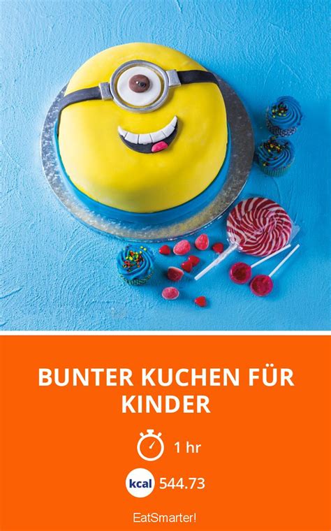 Zum vergrößern, auf das foto klicken. Bunter Kuchen für Kinder | Rezept | Bunter kuchen, Kuchen ...