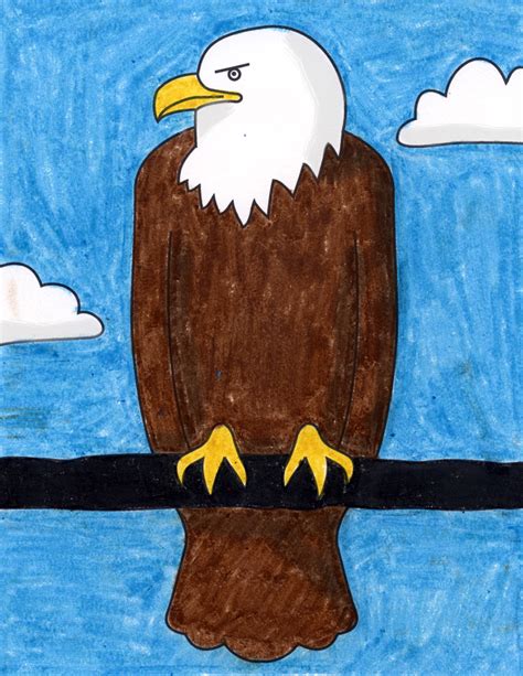 How To Draw A Bald Eagle Art Projects For Kids Bloglovin
